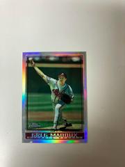 Greg Maddux [Refractor] #296 Baseball Cards 1998 Topps Chrome Prices