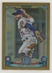 Jose Altuve [Gold] #166 Baseball Cards 2019 Topps Gypsy Queen Chrome Prices