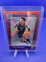 Paolo Banchero [Red] Basketball Cards 2022 Panini Chronicles Draft Picks Prices