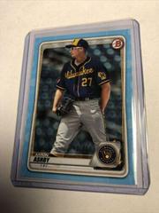 Aaron Ashby [Sky Blue] #BD-186 Baseball Cards 2020 Bowman Draft Prices