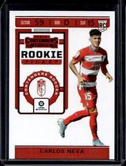 Carlos Neva [Red] Soccer Cards 2019 Panini Chronicles Contenders Rookie Ticket Prices