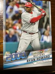 Ryan Howard #DB-64 Baseball Cards 2020 Topps Decades' Best Prices