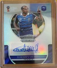 Thierry Henry [Prizm] #S-TH Soccer Cards 2018 Panini Prizm World Cup Signatures Prices
