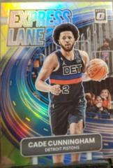 Cade Cunningham [Lime Green] #17 Basketball Cards 2022 Panini Donruss Optic Express Lane Prices