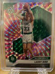 Larry Bird [Pink Swirl] Basketball Cards 2020 Panini Mosaic Prices