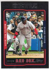 David Ortiz [Black] #49 Baseball Cards 2005 Topps Prices