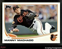 Manny Machado [Black Jersey] #270 Baseball Cards 2013 Topps Prices