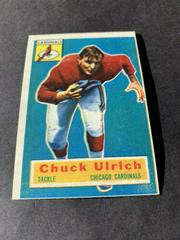 Chuck Ulrich #94 Football Cards 1956 Topps Prices