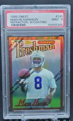 Marvin Harrison [Refractor w/Coating] #243 Football Cards 1996 Topps Finest Prices
