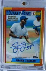 Frank Thomas Baseball Cards 2018 Topps Archives Rookie History Prices