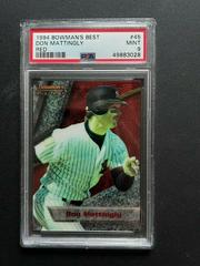 Don Mattingly [Red] #45 Baseball Cards 1994 Bowman's Best Prices