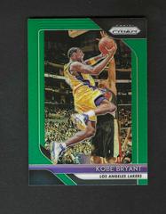 Kobe Bryant [Green Prizm] #15 Basketball Cards 2018 Panini Prizm Prices