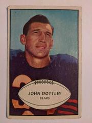 John Dottley Football Cards 1953 Bowman Prices