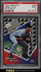 Derek Jeter [Pattern 01] #24B Baseball Cards 1999 Topps Tek Prices