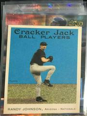 Randy Johnson [Mini Blue] #103 Baseball Cards 2004 Topps Cracker Jack Prices
