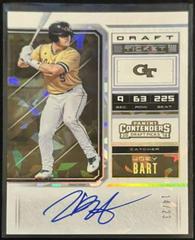 Joey Bart [Cracked Ice] Baseball Cards 2018 Panini Contenders Draft Picks Ticket Autographs Prices