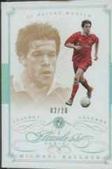 Michael Ballack [Ruby] Soccer Cards 2016 Panini Flawless Prices