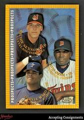 Ortiz, Sexson, Ward [Refractor] Baseball Cards 1998 Topps Chrome Prices