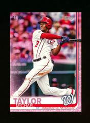 Michael Taylor [Pink] #101 Baseball Cards 2019 Topps Mini Prices