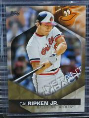 Cal Ripken Jr. [Gold] Baseball Cards 2018 Topps Instant Impact Prices