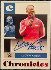 Ludwig Kaiser [Red] Wrestling Cards 2022 Panini Chronicles WWE Signatures Prices