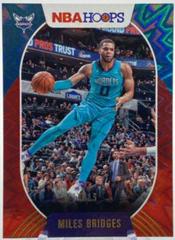 Miles Bridges [Red Explosion] Basketball Cards 2020 Panini Hoops Prices