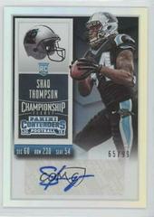 Shaq Thompson [Autograph Championship Ticket] Football Cards 2015 Panini Contenders Prices