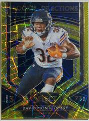 David Montgomery [Gold Prizm] Football Cards 2019 Panini Select Rookie Selections Prices