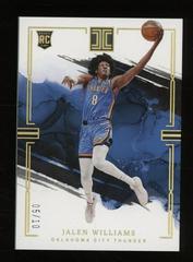 Jalen Williams [Holo Gold] #19 Basketball Cards 2022 Panini Impeccable Prices
