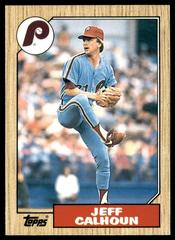 Jeff Calhoun #16T Baseball Cards 1987 Topps Traded Prices