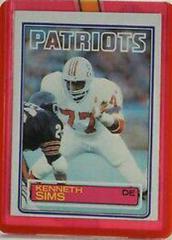 Kenneth Sims #336 Football Cards 1983 Topps Prices