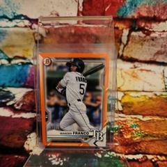 Wander Franco [Orange] #BP-57 Baseball Cards 2021 Bowman Paper Prospects Prices