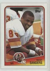 Ricky Sanders #14 Football Cards 1988 Topps Prices