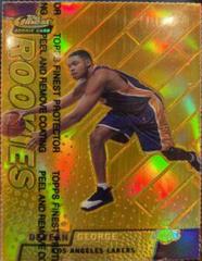 Devean George [Gold Refractor] Basketball Cards 1999 Finest Prices
