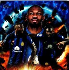 Marcus Thuram [Icy Blue Foilboard] #NS-9 Soccer Cards 2023 Topps UEFA Club Now Starring Prices