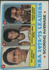 NBA Scoring Average Leaders Basketball Cards 1973 Topps Prices