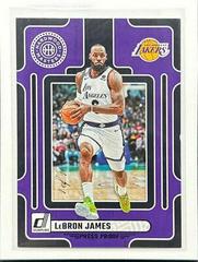 LeBron James [Black] #8 Basketball Cards 2023 Panini Donruss Hardwood Masters Prices