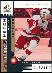 Pavel Datsyuk [SP Limited] #145 Hockey Cards 2001 SP Authentic Prices