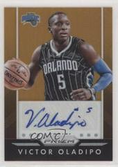 Victor Oladipo [Orange] #VOL Basketball Cards 2015 Panini Prizm Autographs Prices