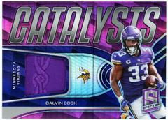 Dalvin Cook [Neon Pink] #CAT-DCO Football Cards 2022 Panini Spectra Catalysts Prices