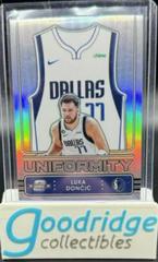Luka Doncic #13 Basketball Cards 2022 Panini Contenders Optic Uniformity Prices