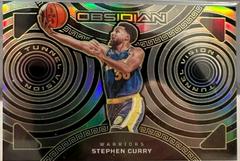 Stephen Curry [Yellow Flood] #14 Basketball Cards 2022 Panini Obsidian Tunnel Vision Prices