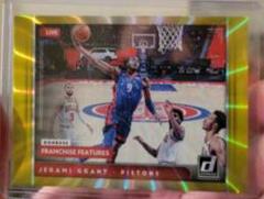 Jerami Grant [Yellow Laser] #13 Basketball Cards 2021 Panini Donruss Franchise Features Prices