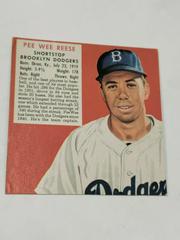 Pee Wee Reese Baseball Cards 1952 Red Man Tobacco Prices