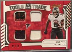 Kyle Pitts [Prime] Football Cards 2022 Panini Absolute Tools of the Trade Quad Prices