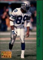 Brian Blades #255 Football Cards 1993 Pro Line Live Prices