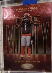 Ja'Marr Chase #M-17 Football Cards 2023 Panini Certified The Mighty Prices