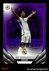 Jude Bellingham [Purple Foilboard] #112 Soccer Cards 2023 Topps UEFA Club Prices
