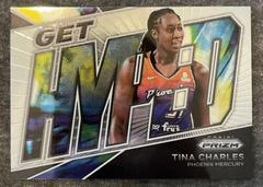Tina Charles #3 Basketball Cards 2022 Panini Prizm WNBA Get Hyped Prices
