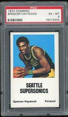 Spencer Haywood Basketball Cards 1972 Comspec Prices